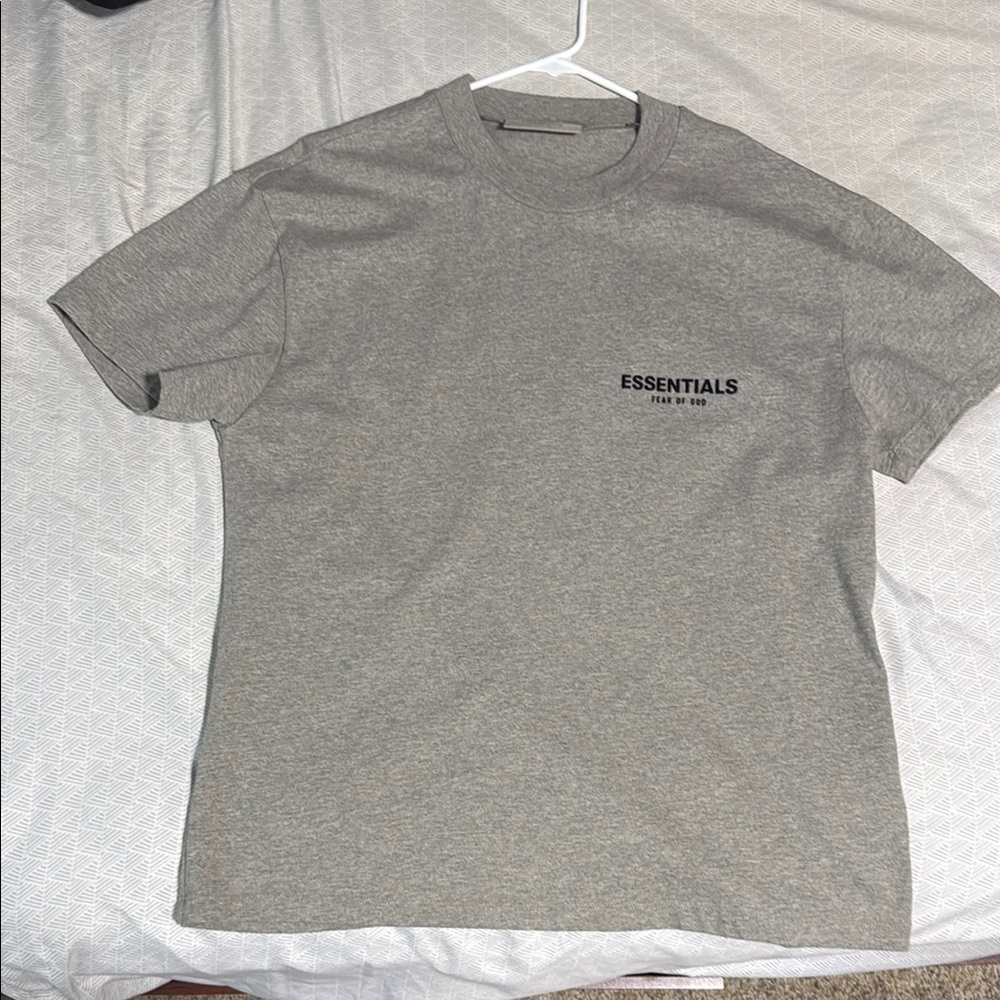 Essentials Gray Short Sleeve Tee